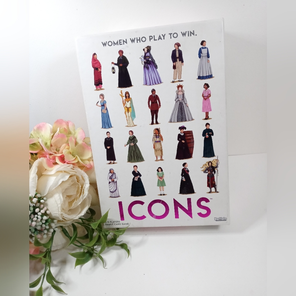 ICONS Women Who Play To Win Game. Trailblazers Pioneers Game Changers. Famous